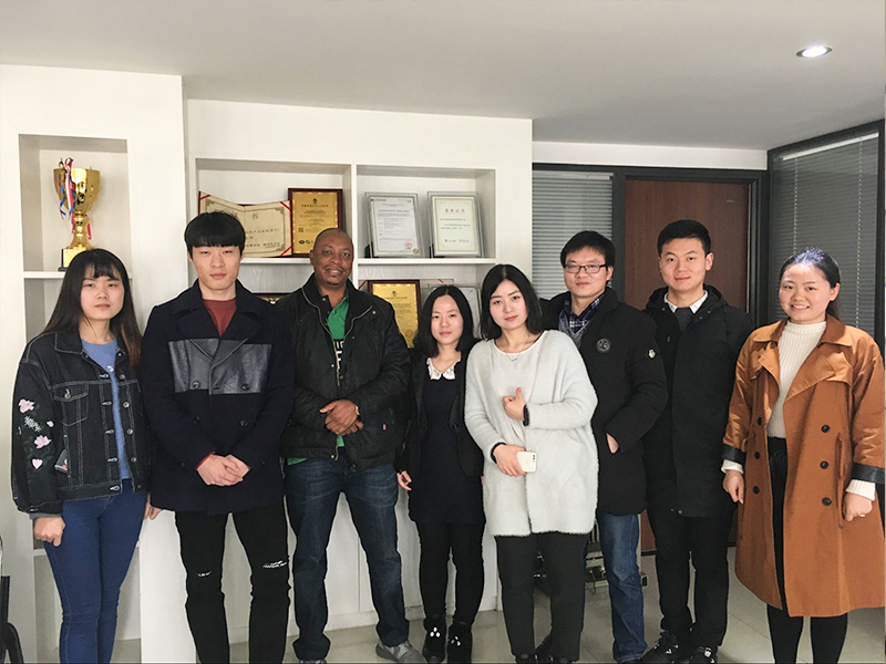  Different Country Customer Visit Our Factory and Company